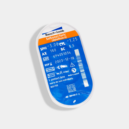 سوفلينز 66 توريك لعلاج الاستجماتيزم، عبوة من 6 قطع