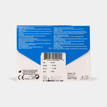 سوفلينز 66 توريك لعلاج الاستجماتيزم، عبوة من 6 قطع