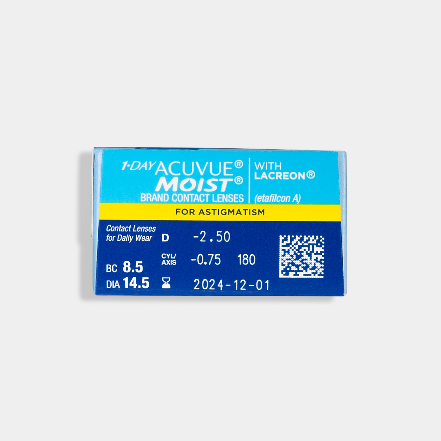 عبوة من 30 قطعة من أكيوفيو مويست لعلاج الاستجماتيزم، للاستخدام اليومي