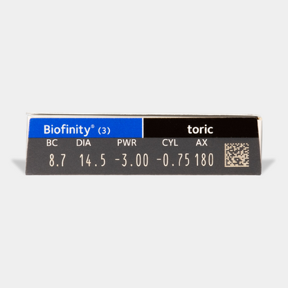 Biofinity Toric 3 Pack